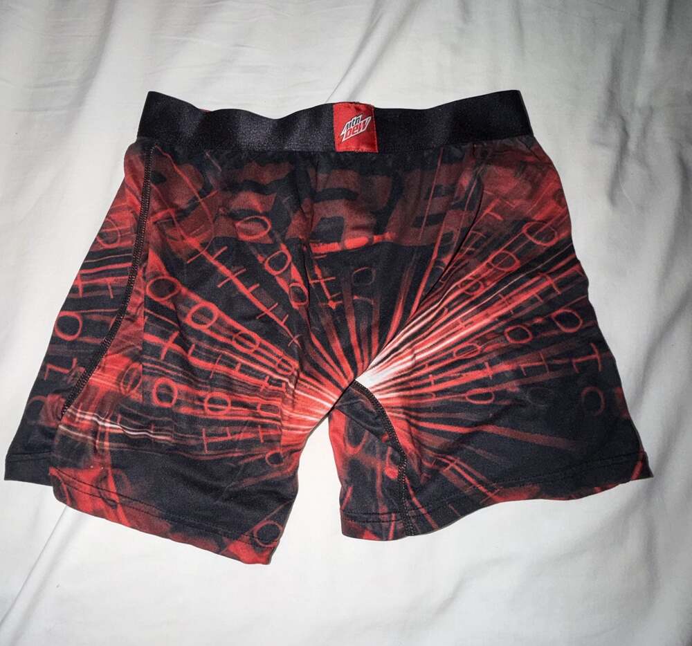 Mountain Dew Code Red Swag Boxer Briefs